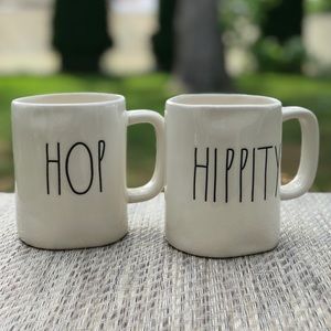Rae Dunn Hip Hop Easter Mug Set